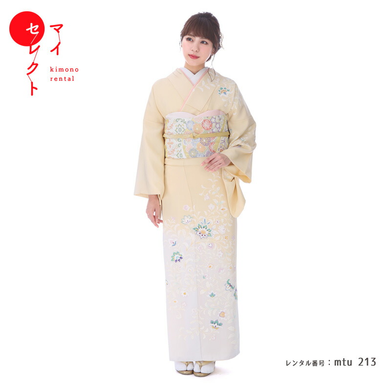 訪問着 単品 a196a 正絹 入学式 結婚式 七五三 お宮参り 訪問着 単品