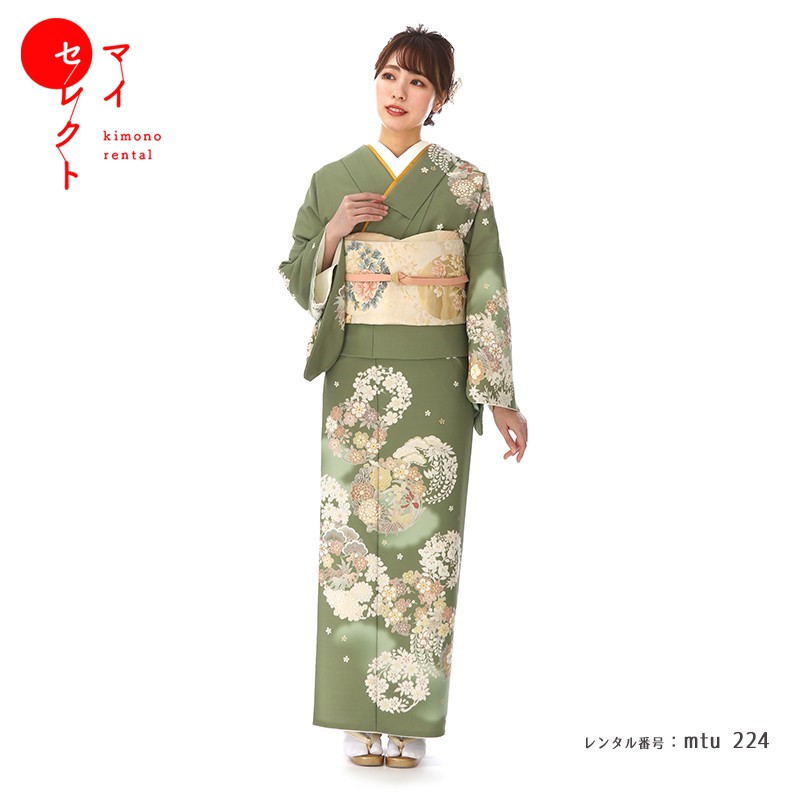 楽天市場】【レンタル】 訪問着 レンタル 正絹 結婚式 mtu_17 NO,63 梅