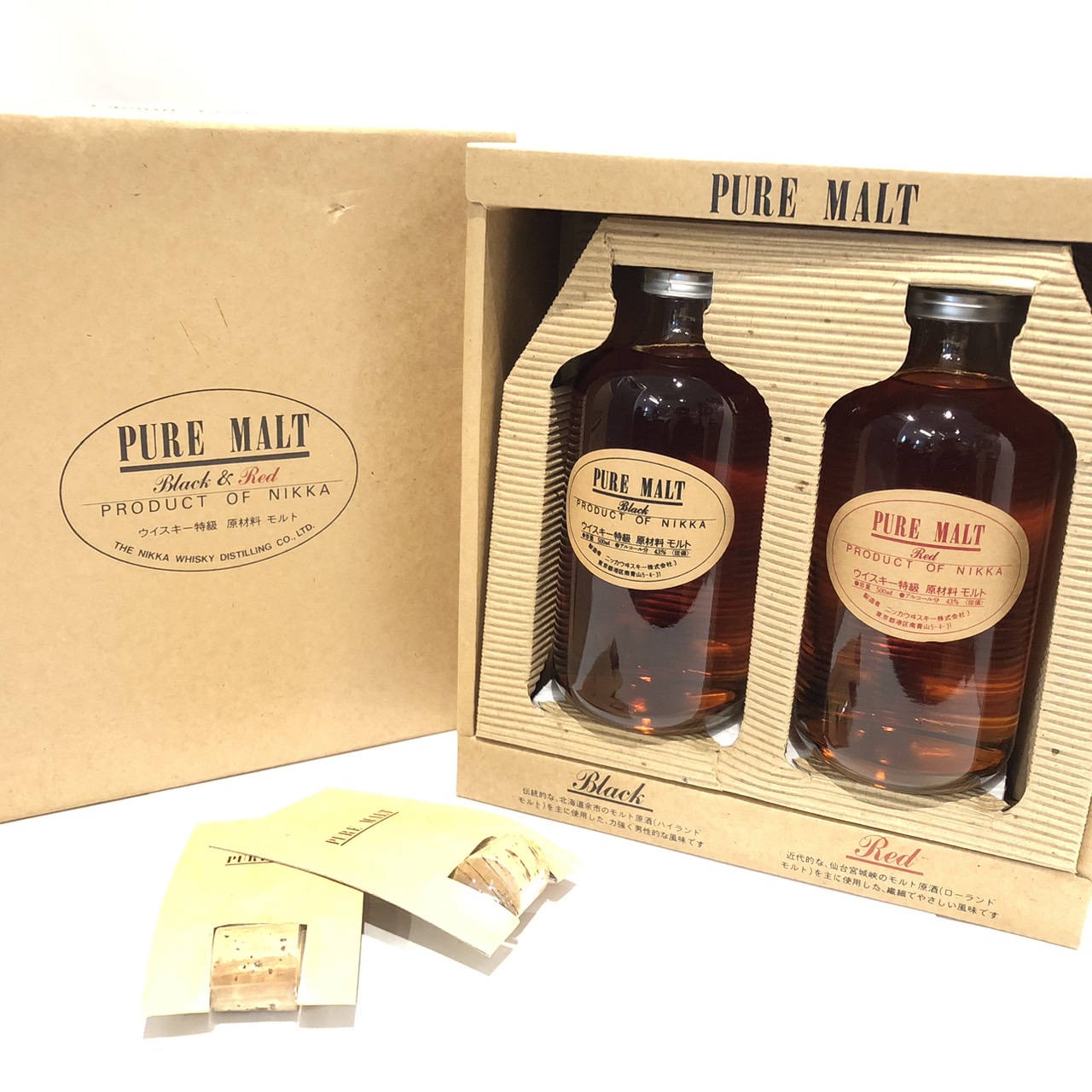 楽天市場】ニッカ ピュアモルト ブラック 43度 500ml （箱なし