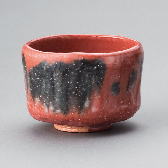 楽天市場】【茶道具 / 楽茶碗】 十二代 弘入 / 黒茶碗 銘 「春の雪