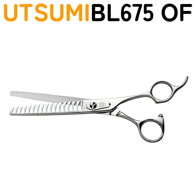 楽天市場】トリミングシザー UTSUMI OF30 LEFTY（左 スキ 35％ 30目