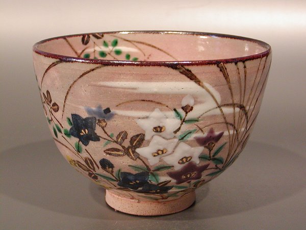 楽天市場】茶道具 抹茶茶碗筒茶碗 乾山 寒雀浅見与し三（よしぞう）作