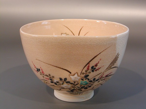 楽天市場】【茶器/茶道具 抹茶茶碗】 粟田焼き 鈴 安田浩人作（鍵屋