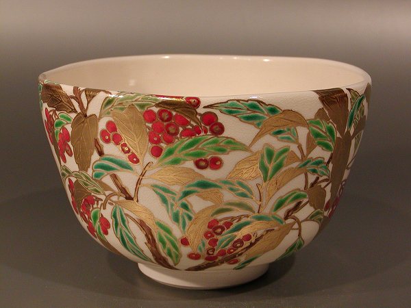 楽天市場】茶道具 抹茶茶碗 卯の花 茜窯 岡田華渓 掘り出し物市 送料