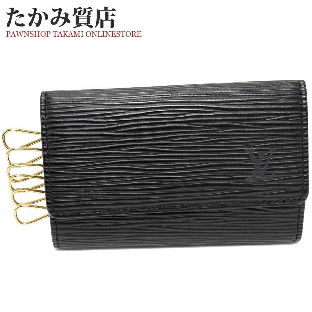 楽天市場】ルイヴィトン 6連キーケース エピ ノワール ミュルティクレ6