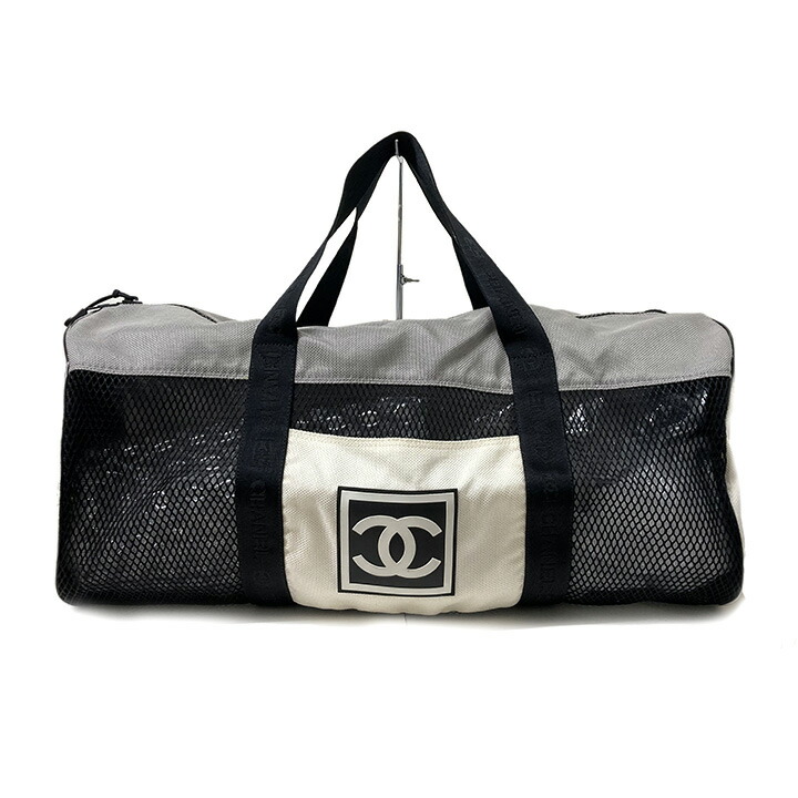 楽天市場】Chanel シャネル スポーツライン ボストンバッグ A19977