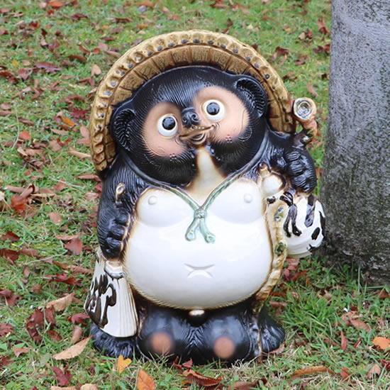 楽天市場】信楽焼 20号福狸 信楽焼きたぬき 縁起物のタヌキ 陶器タヌキ