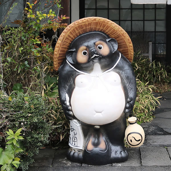 楽天市場】信楽焼 35号福ひねり狸 信楽焼たぬき縁起物タヌキ 陶器