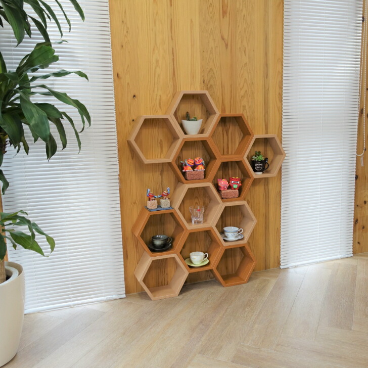 楽天市場】ビーラック 300-137サイズ 3個セット 木製ラック 小物