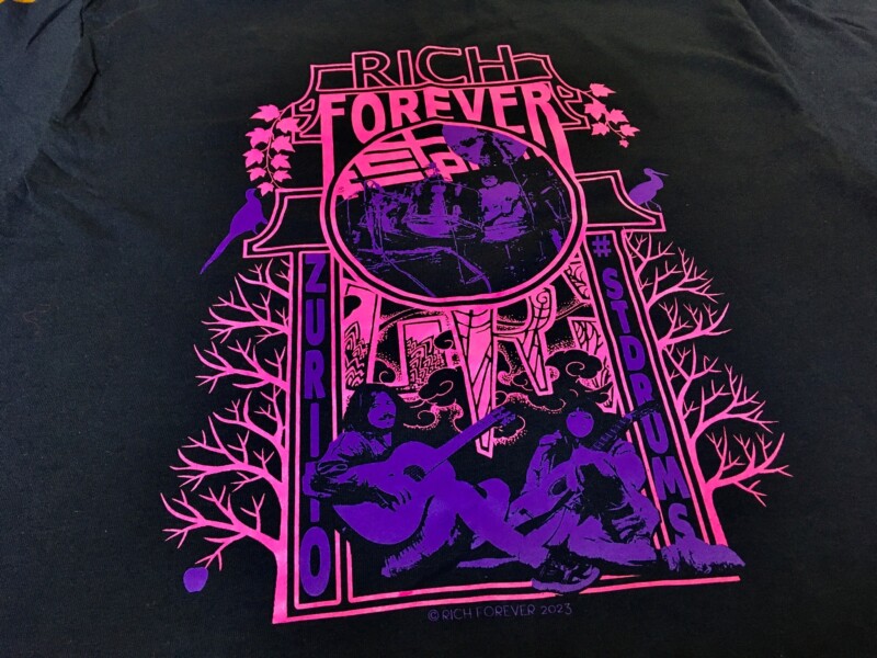 RICH FOREVER T-SHIRT 2023 (NAVY) – RICH FOREVER ONLINE SHOP