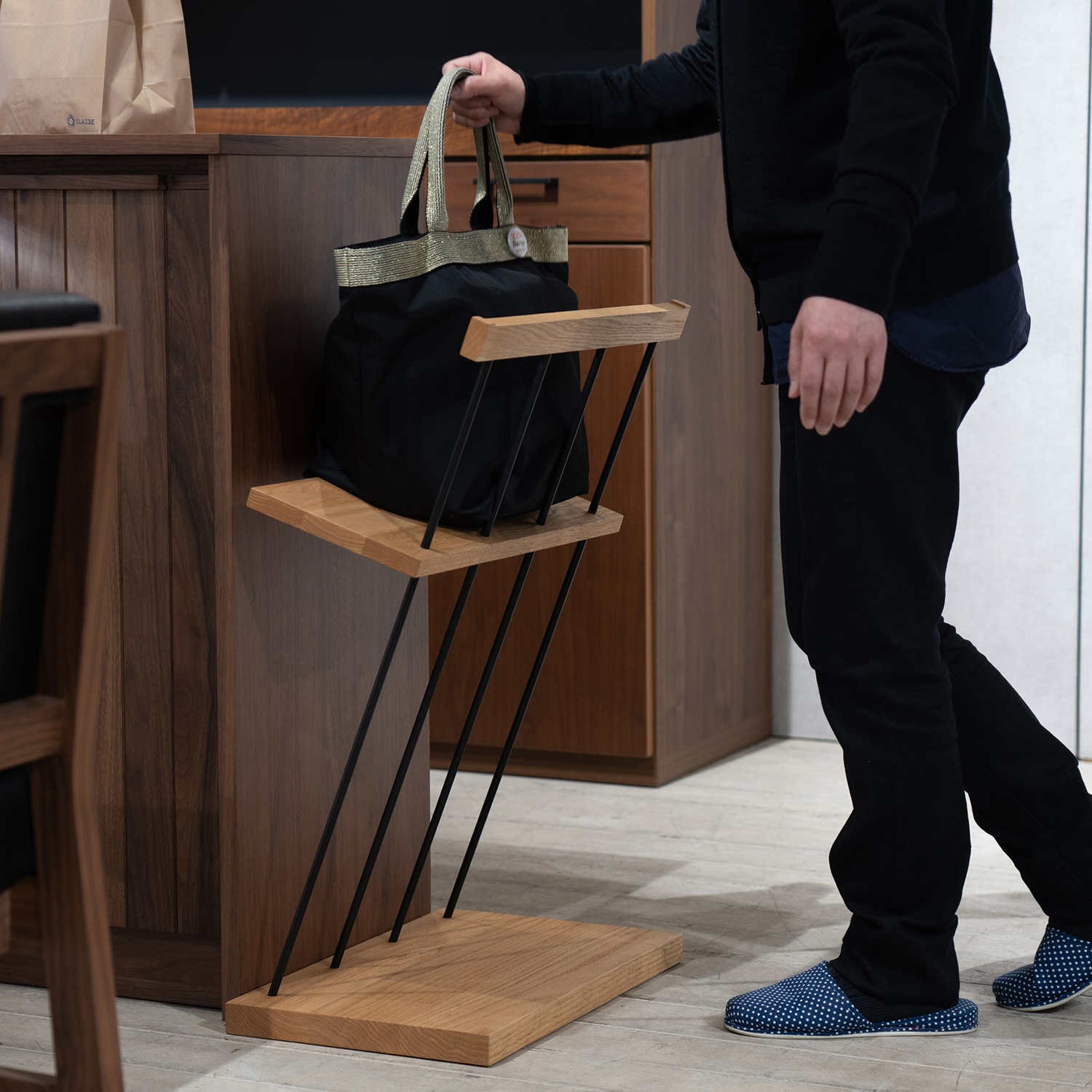 Hygge カホン 木製 ブラック/ナチュラル 収納バッグ付き Hygge カホン