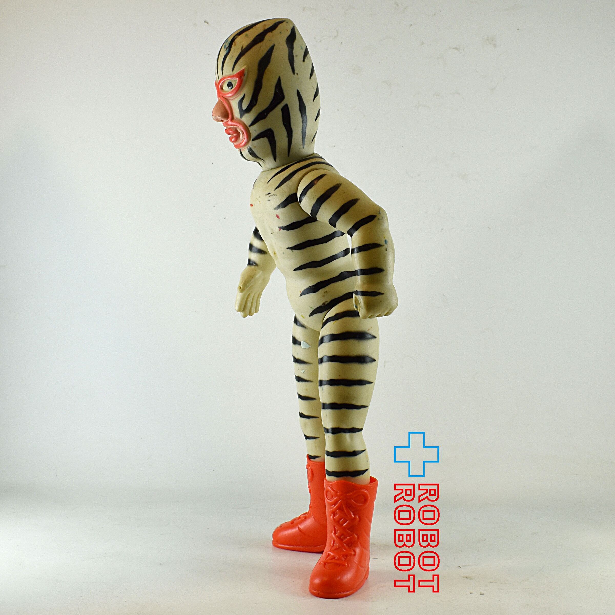 中嶋製作所製 タイガーマスク ザ・ブラックバイソン ソフビ フィギュア