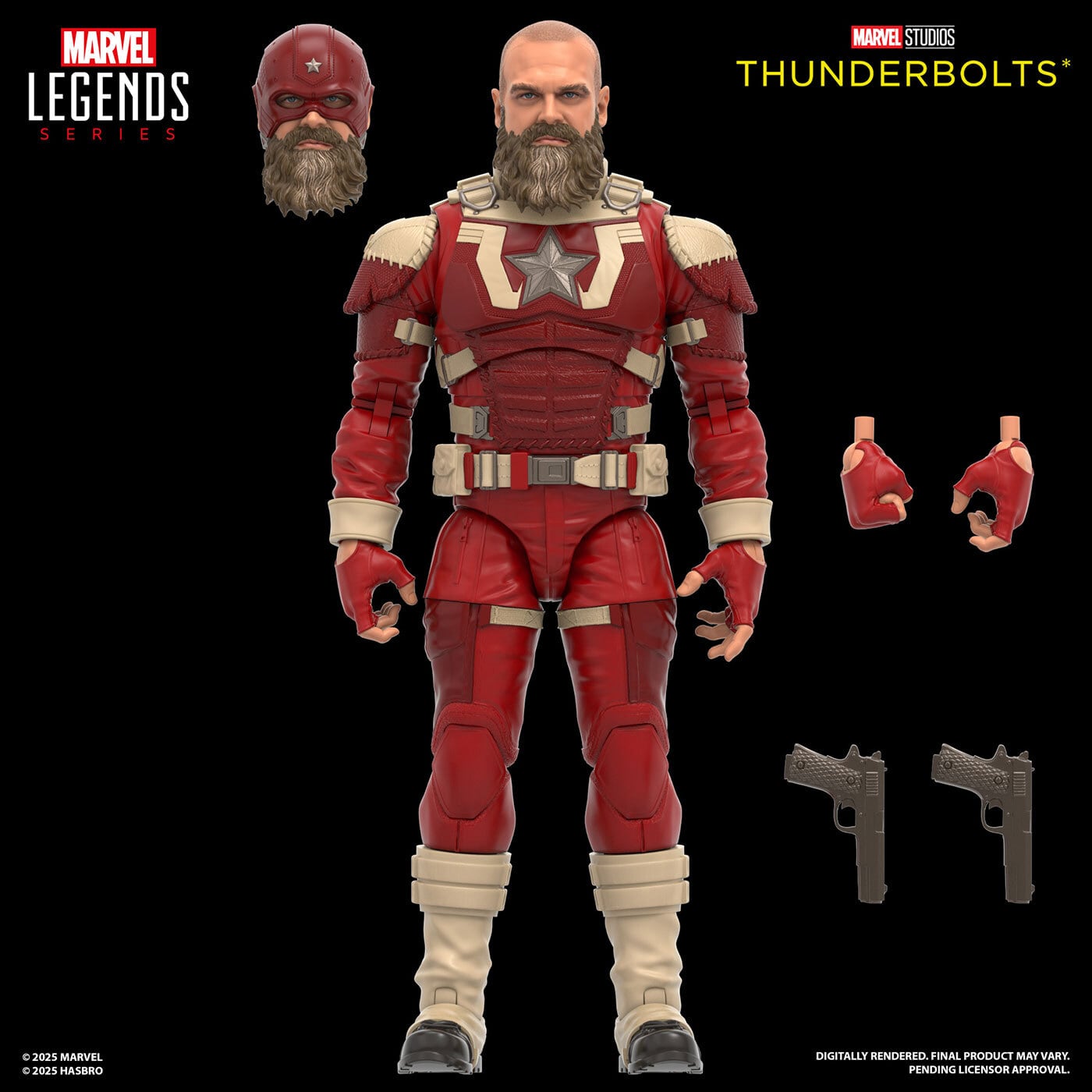 Amazon.com: Marvel Legends Series John F. Walker and Sentry