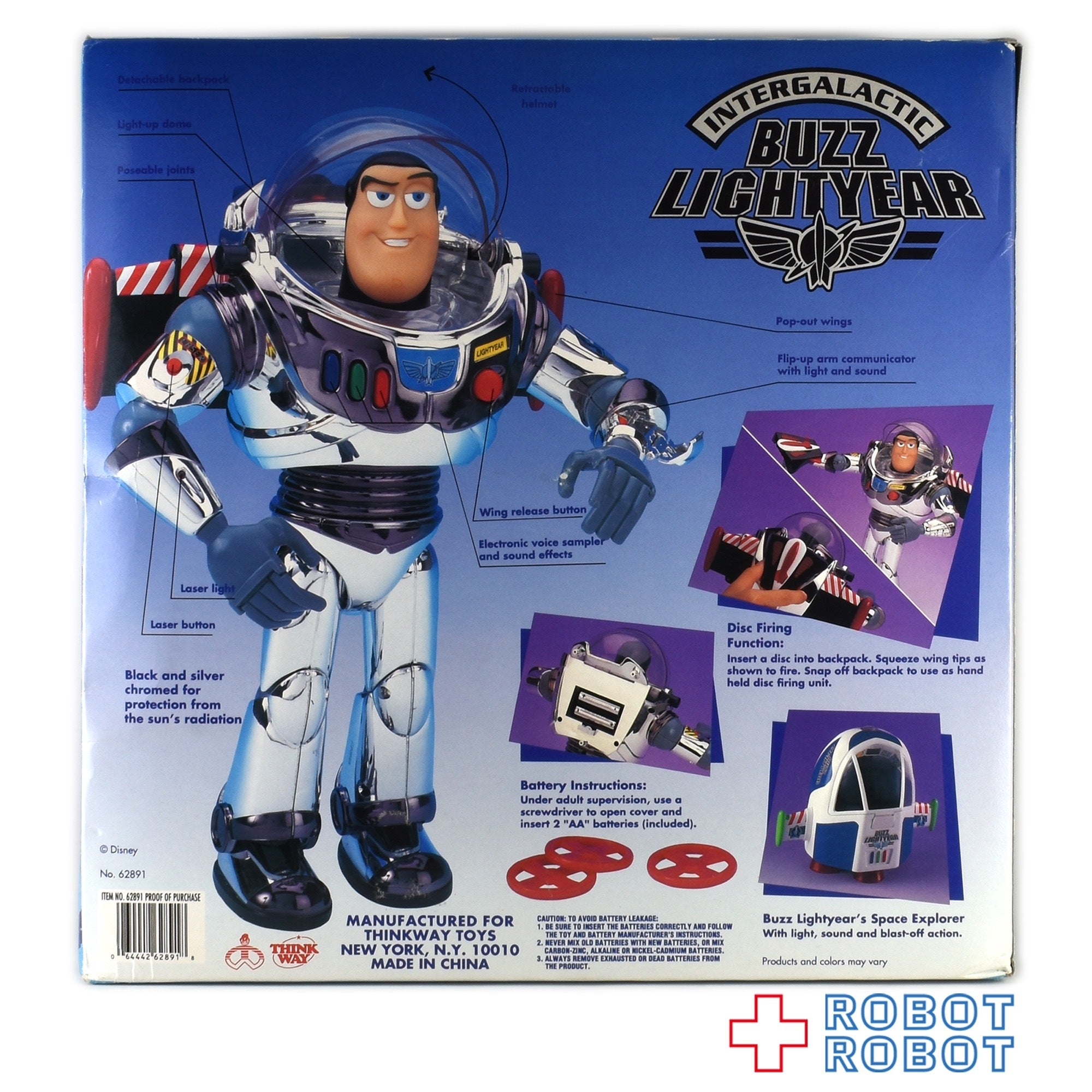 トイストーリー Thinkway バスライトイヤー ト フィギュア トイ