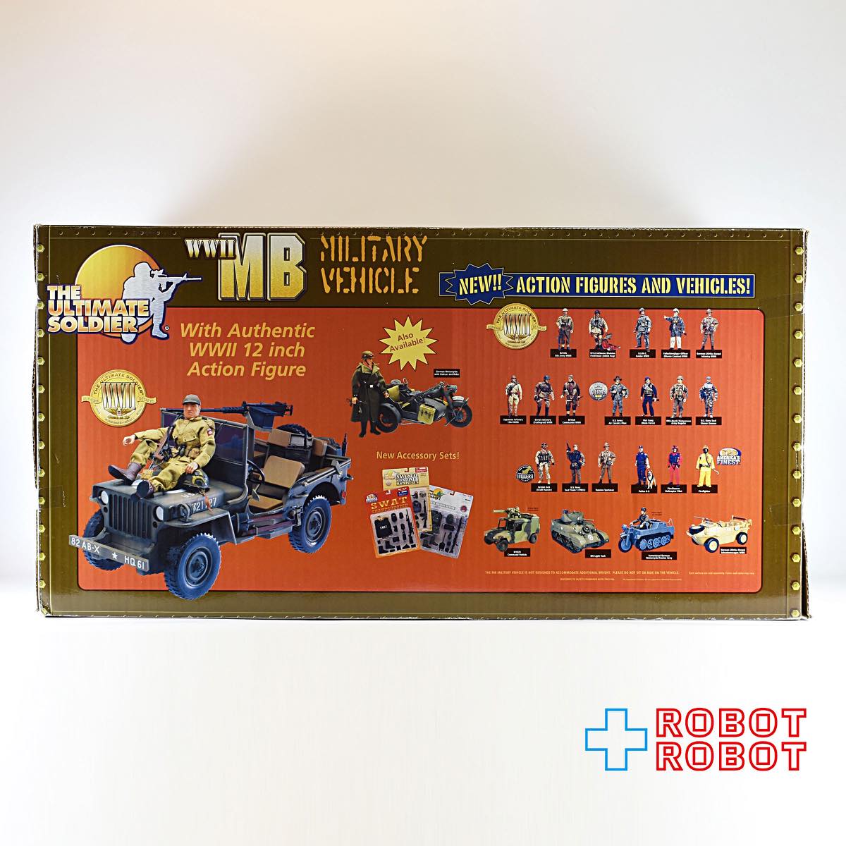 21st センチュリートイズ WW2 第二次世界大戦 ジープ＆12インチ 兵隊