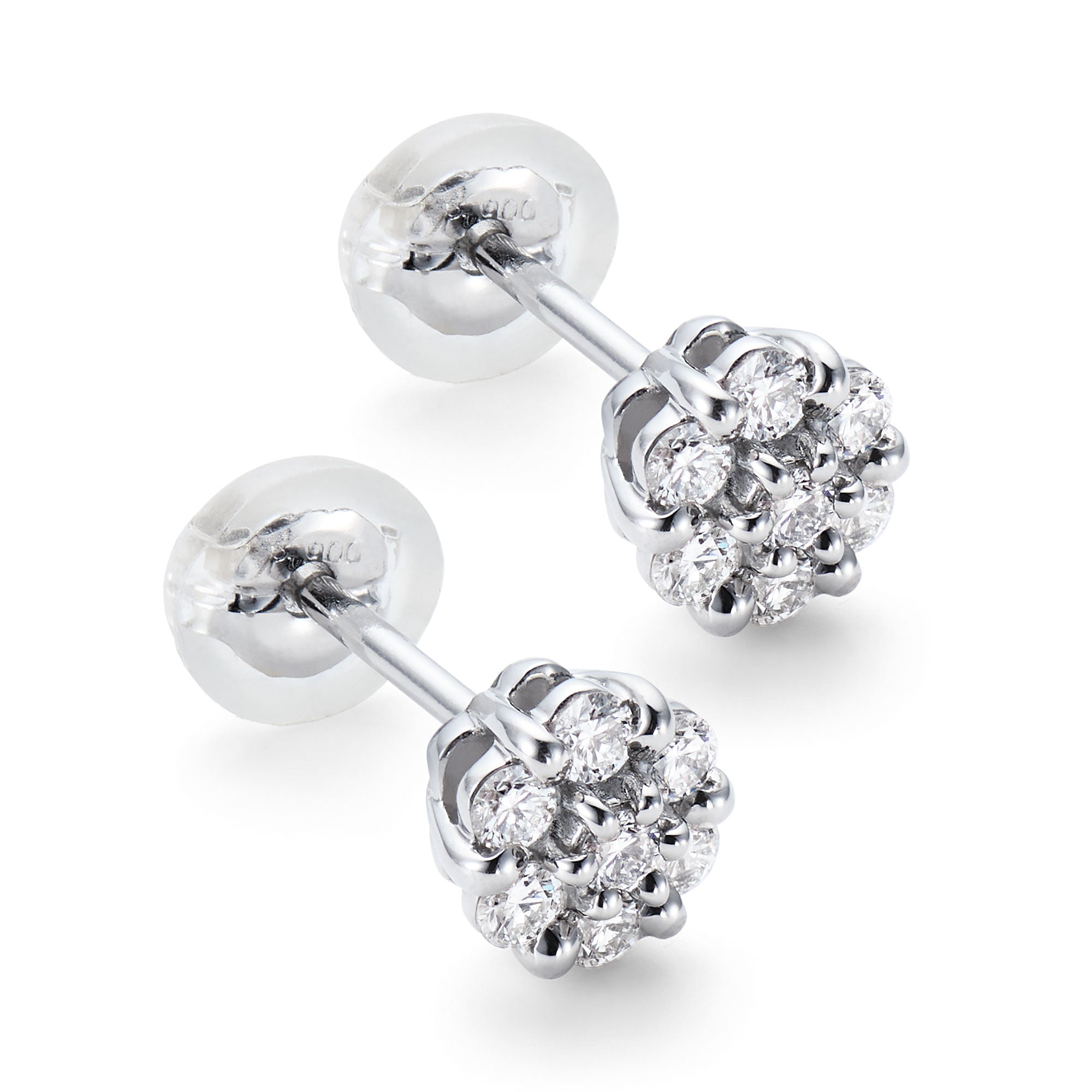 プラチナ ダイヤモンドピアス JHA0061B│ロイヤル・アッシャー公式