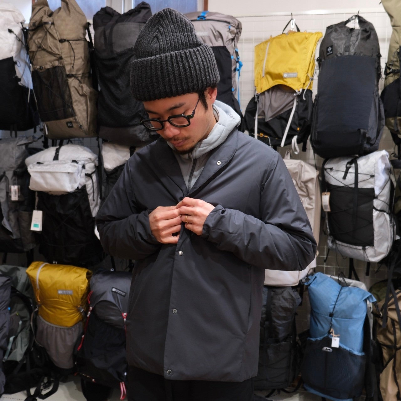 Ms Enfold Jacket（軽量・化繊綿のジャケット）【HOUDINI】 – SANKAKU