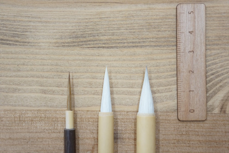 セット商品】芸大・美大受験 3本セット – 日本画筆・水彩画の筆【清晨