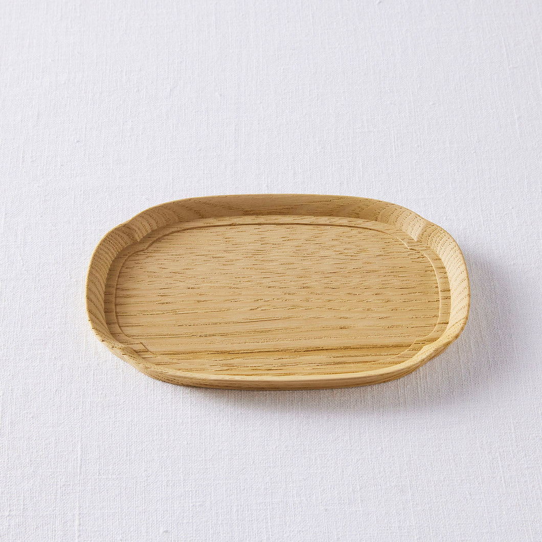 四十沢木材工芸 長木瓜盆(四十沢木材工芸) – 煎茶堂東京オンライン