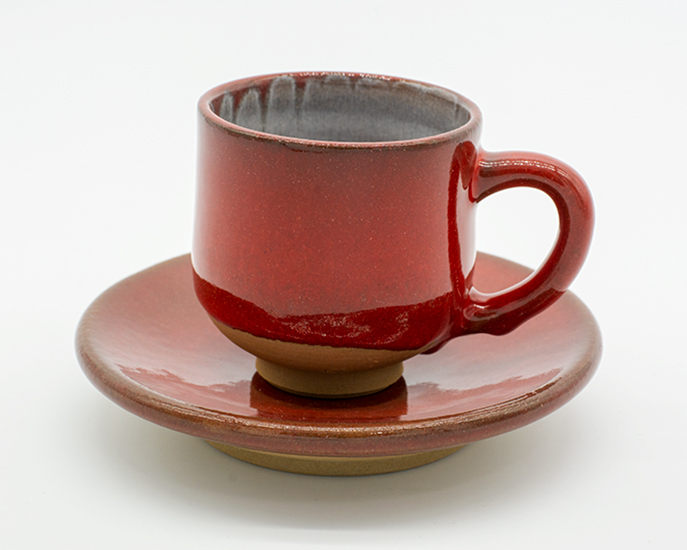 赤がとても素敵なカップです！ | 和雑貨専門店 四季彩堂のブログ