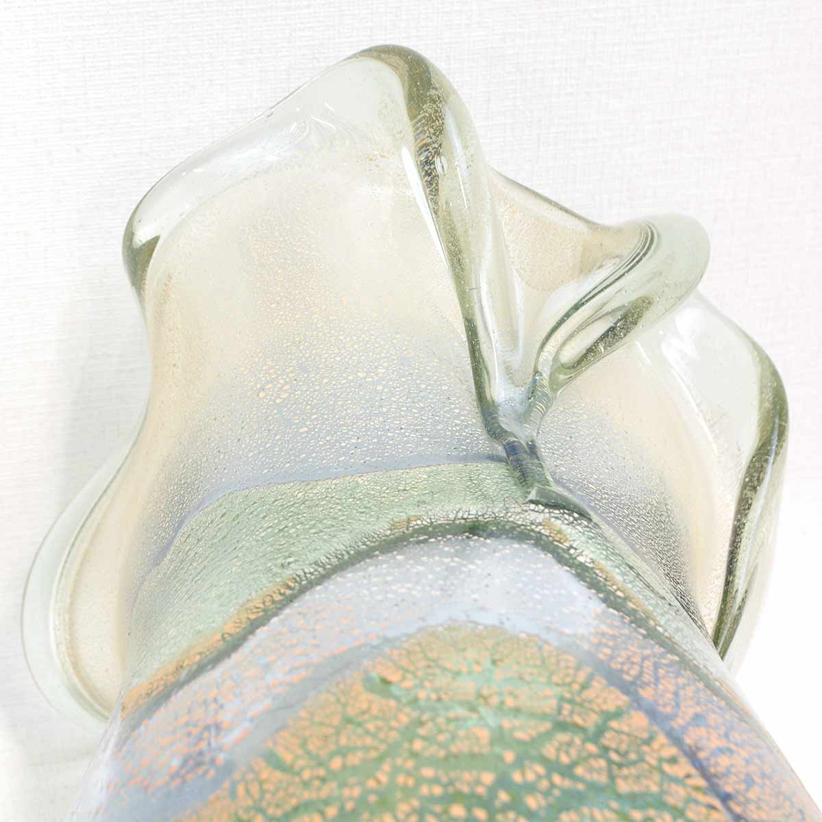 松崎健 呉須釉白金彩更紗文壷 共箱 未使用品 松崎健 呉須釉白金彩更紗