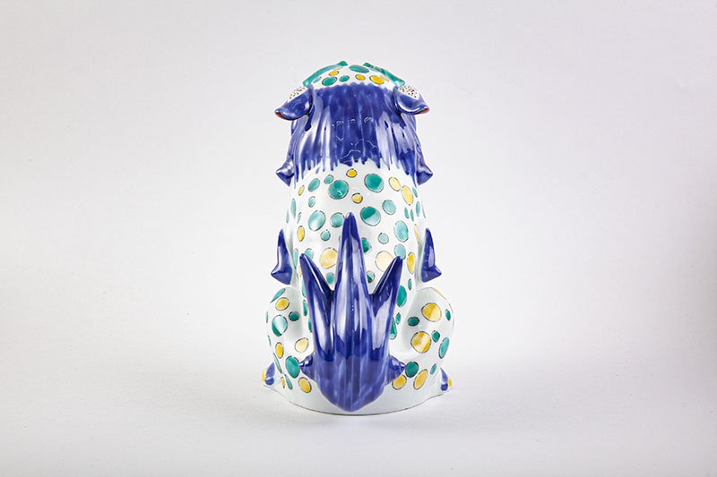 古伊万里様式 色絵獅子【置物・あ】｜有田焼なら賞美堂本店オンライン