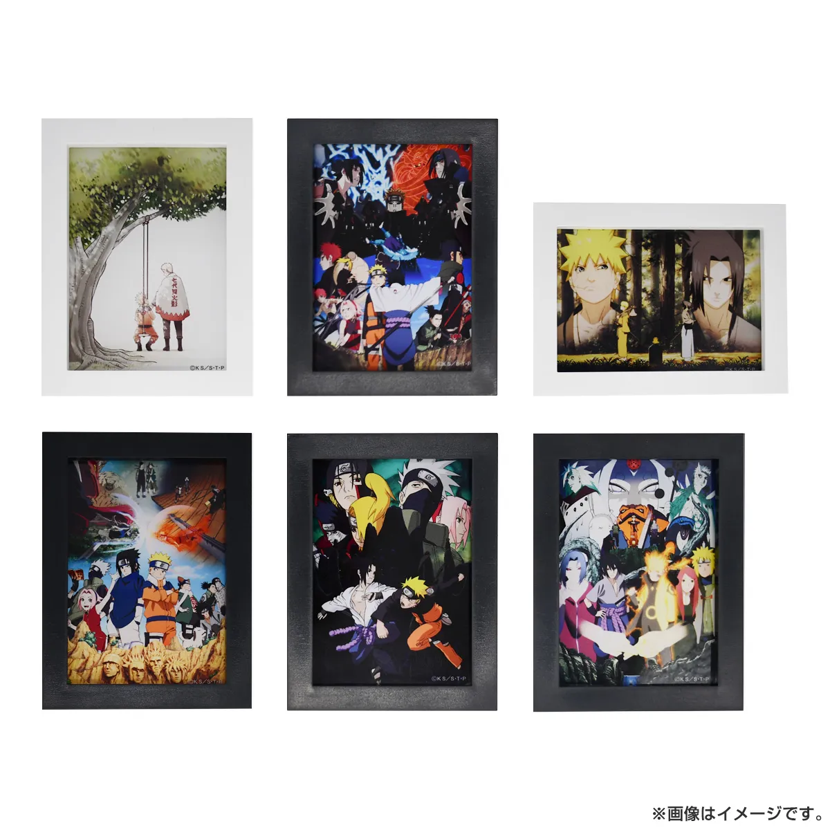 NARUTO トレーディングフレームマグネット