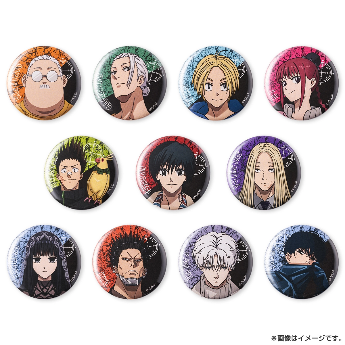 サカモトデイズ 神々廻 EMOTION缶バッジ 20点セット 【公式通販】