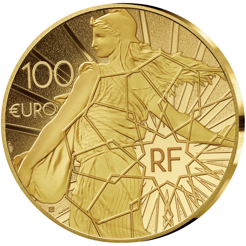 フランス 2024年 種を蒔く人シリーズ イアーソーンと金羊毛 100ユーロ