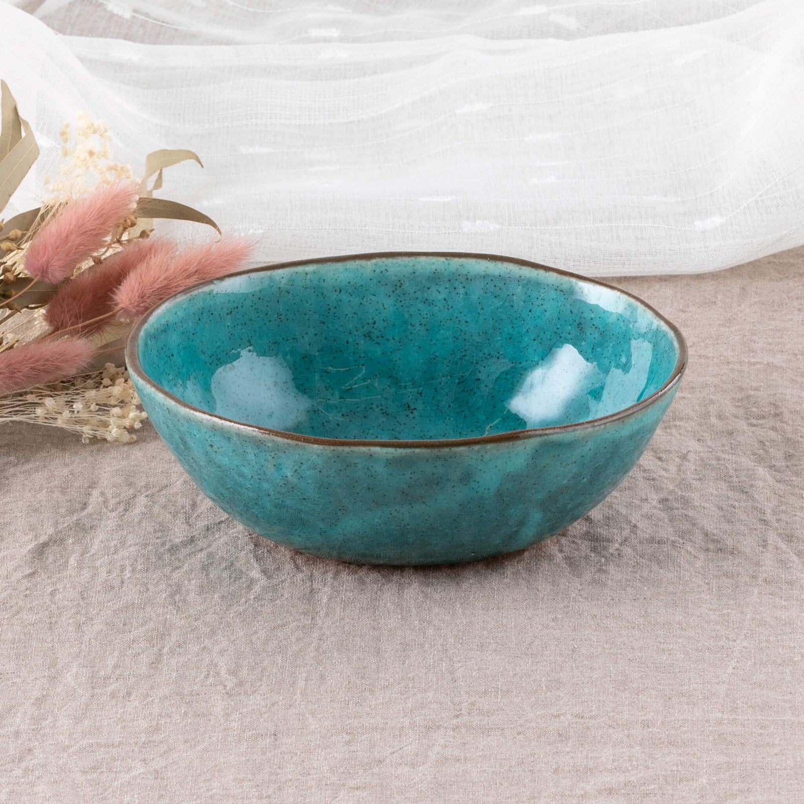 グレイズ オーバルボウル ブルー – 丹山窯 土岐美濃焼 TANZAN