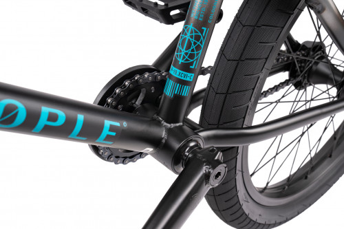Wethepeople JUSTICE Matt Black Raw Fade | TBB-BIKE