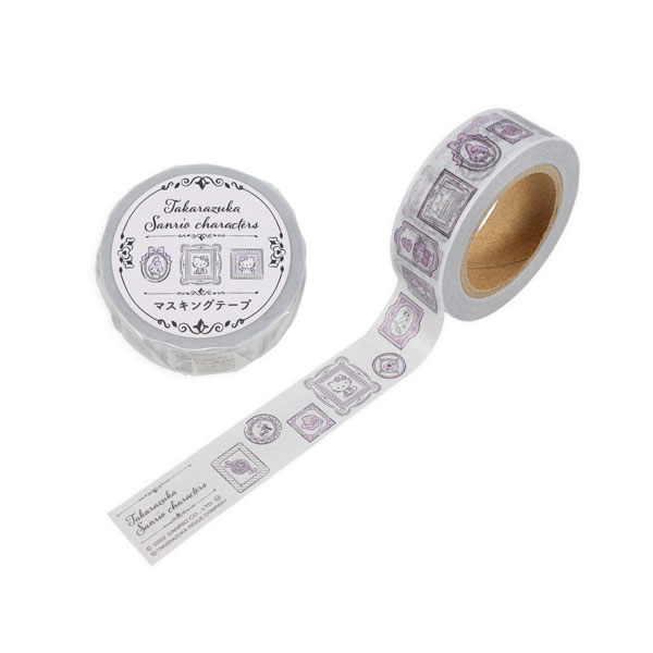 マスキングテープ【フレーム】／Takarazuka Hello Kitty 18th: グッズ