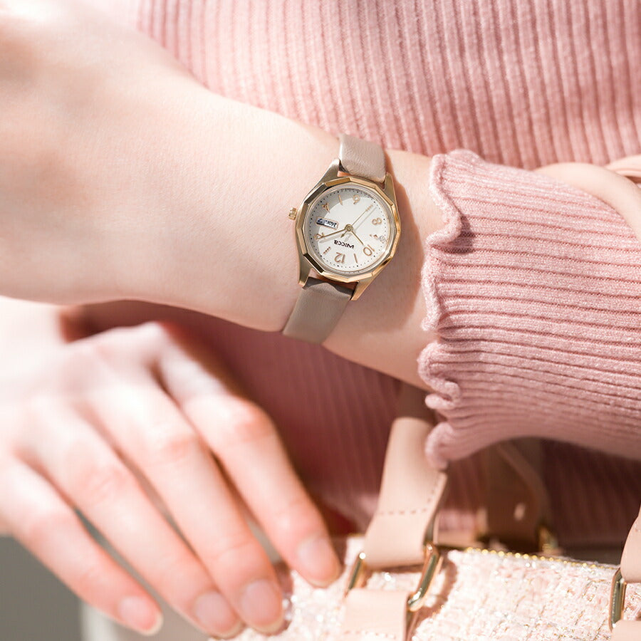 シチズン ウィッカ 多角形ベゼル KH3-525-90 レディース ソーラー