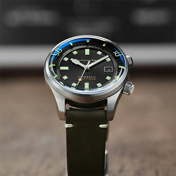 スピニカー ブラッドナー SP-5062-02 メンズ メカニカル 自動巻 革