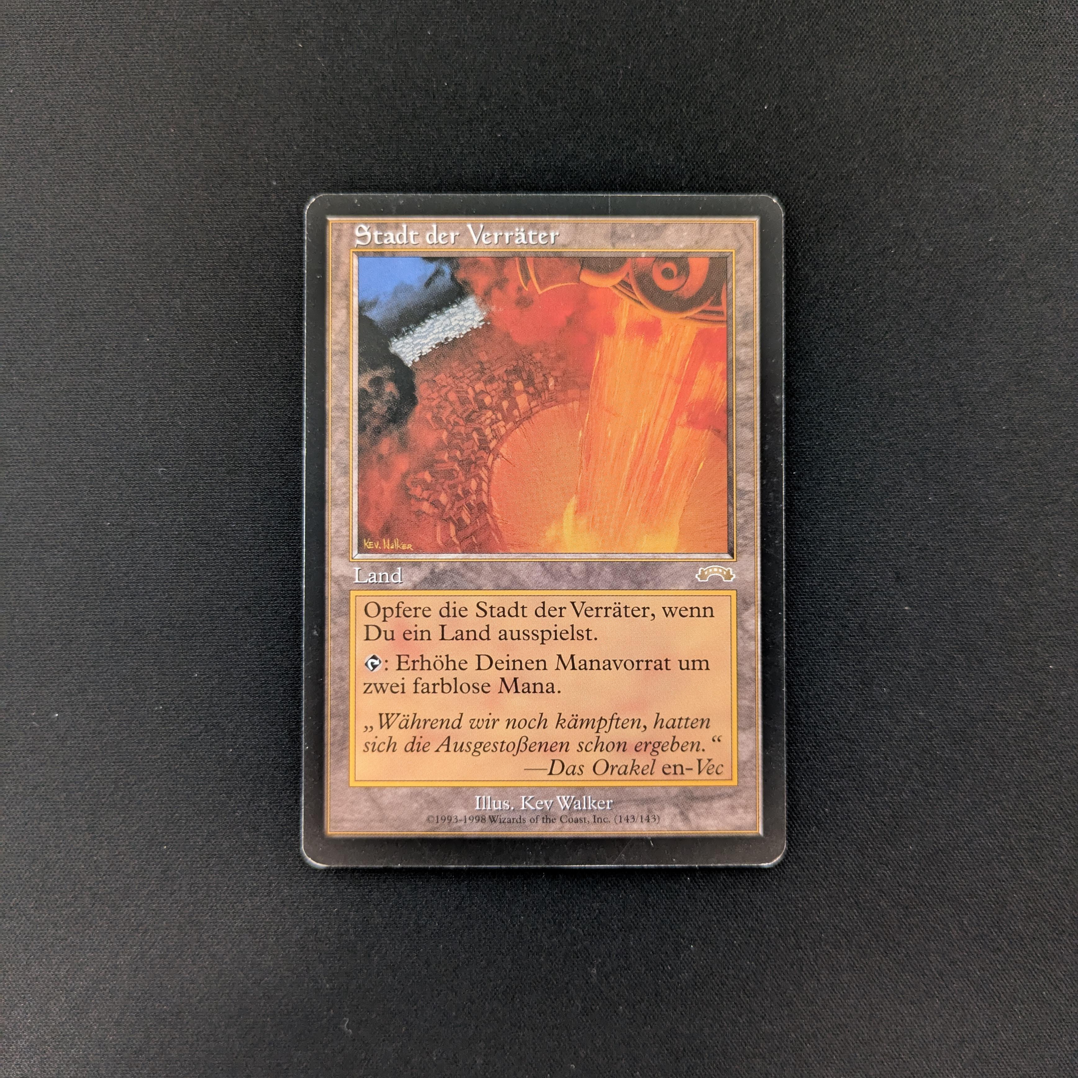 裏切り者の都 B 英語 x1 city of traitors B MTG 裏切り者の都 B 英語