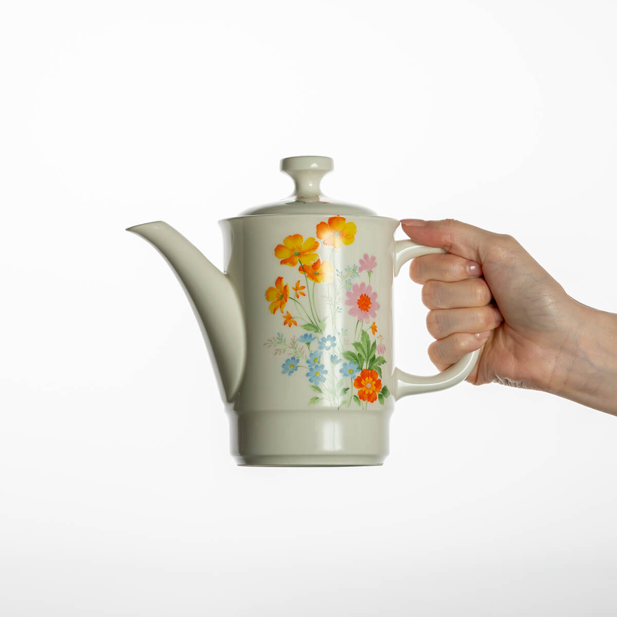 64 昭和レトロ 陶器・磁器シリーズ」土師窯 花壺 【公式通販】