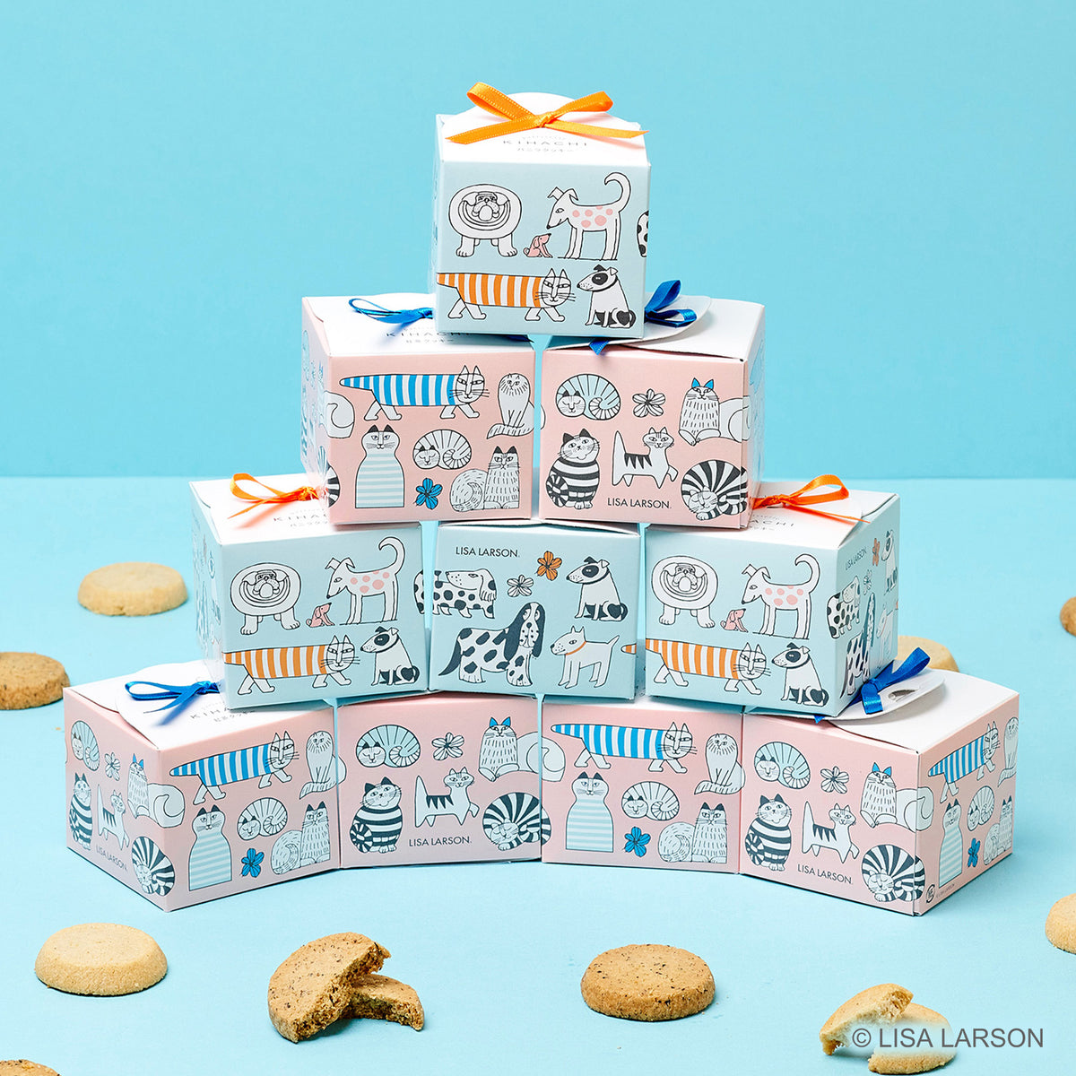 キハチ×リサ・ラーソン】プティBOX バニラクッキー