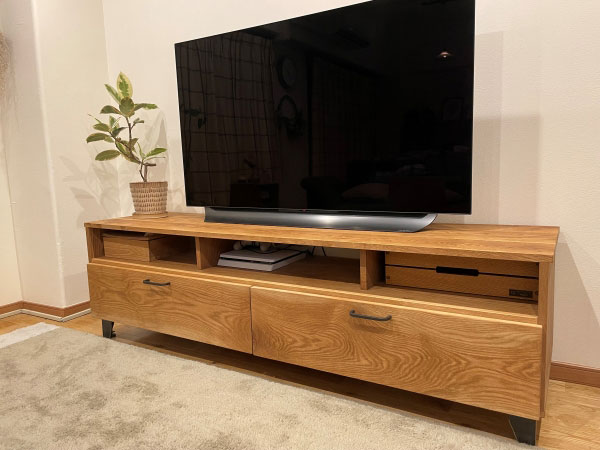 DIYアイディア集「テレビ台」 - 木材通販のマルトクショップ