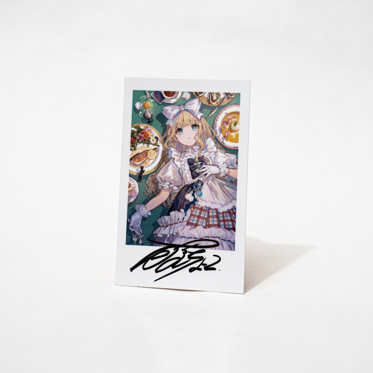 ロシデレ 青山吉能 直筆サイン色紙 直筆サイン 当選品 直筆イラスト