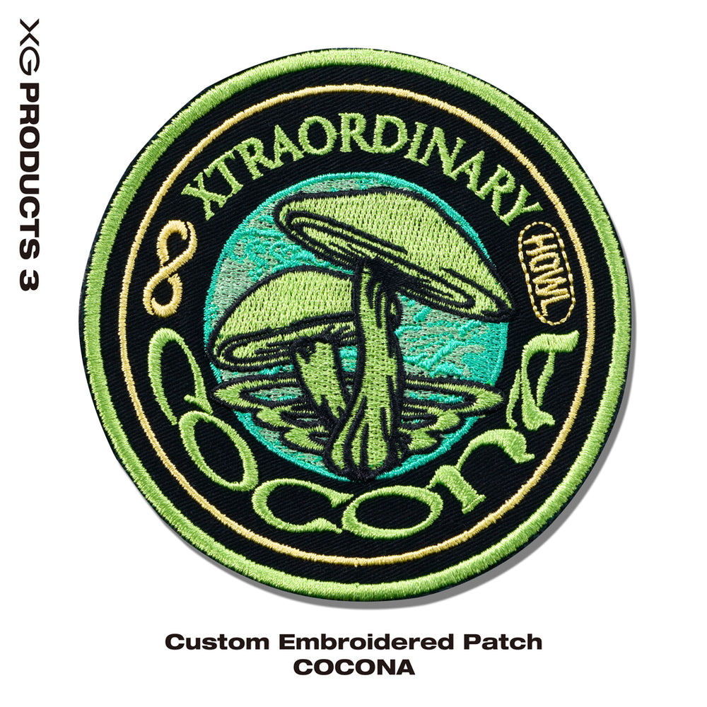 Custom Embroidered Patch / COCONA – XGALX OFFICIAL SHOP