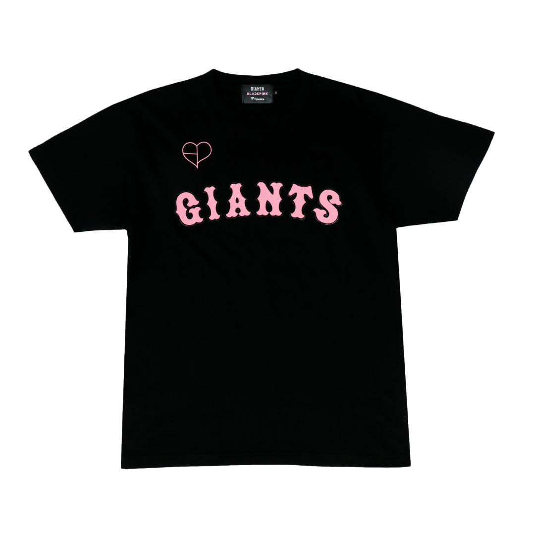 読売ジャイアンツ×BLACKPINK Tシャツ ブラック – YGEX OFFICIAL SHOP