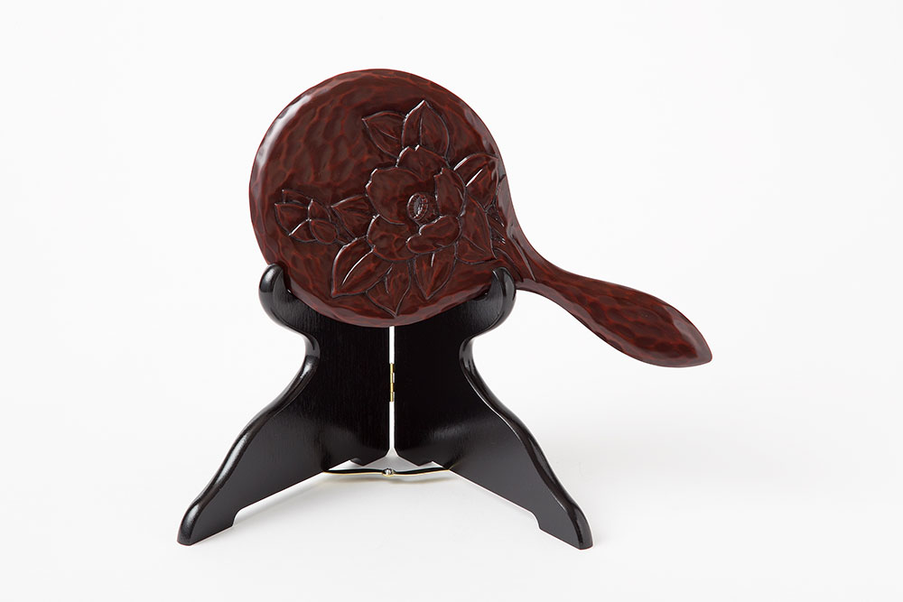 鎌倉彫の乙女鏡（全長25cm） | 鎌倉彫陽雅堂 公式オンラインショップ