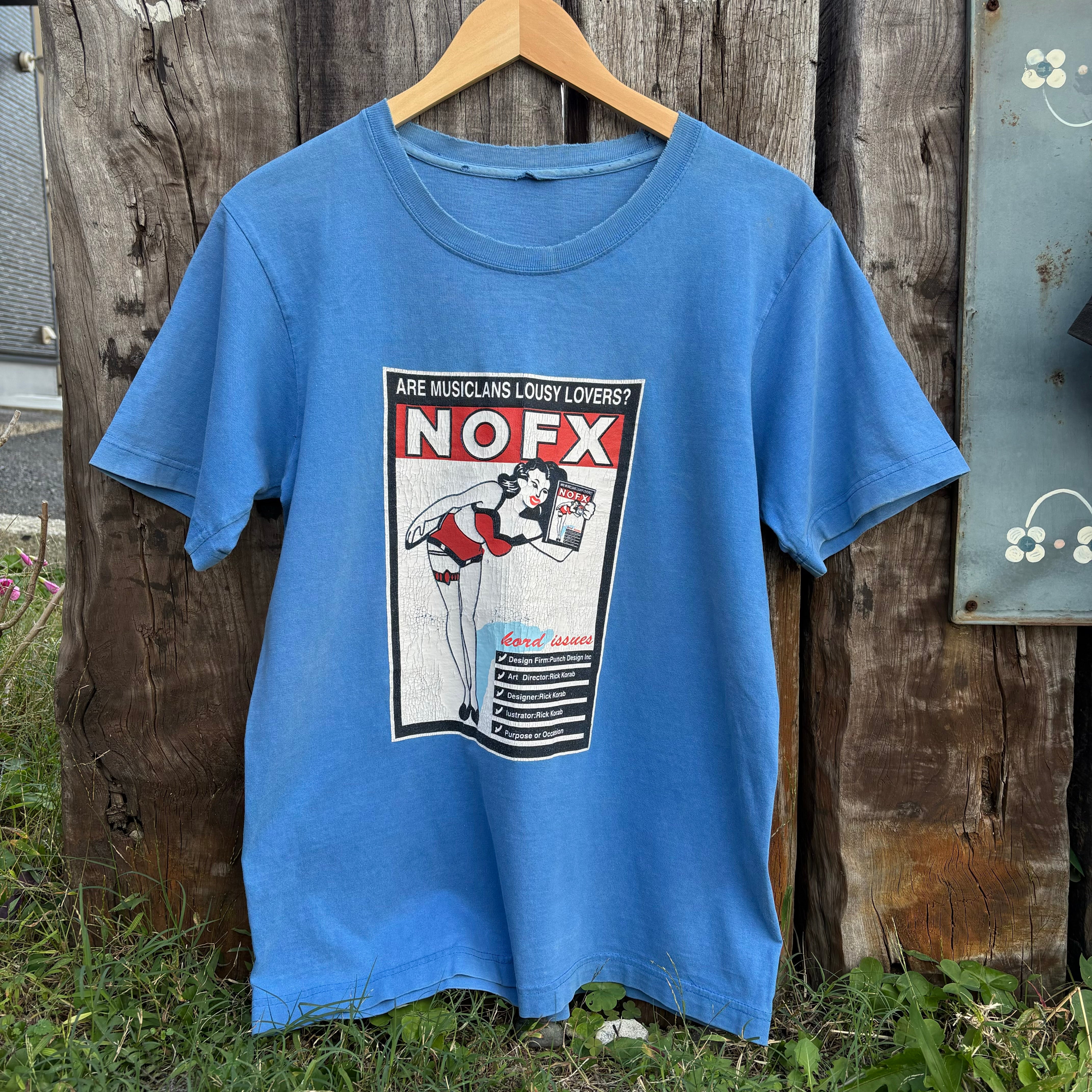 1990s】NOFX band T-shirt – 雑貨屋ポッポ