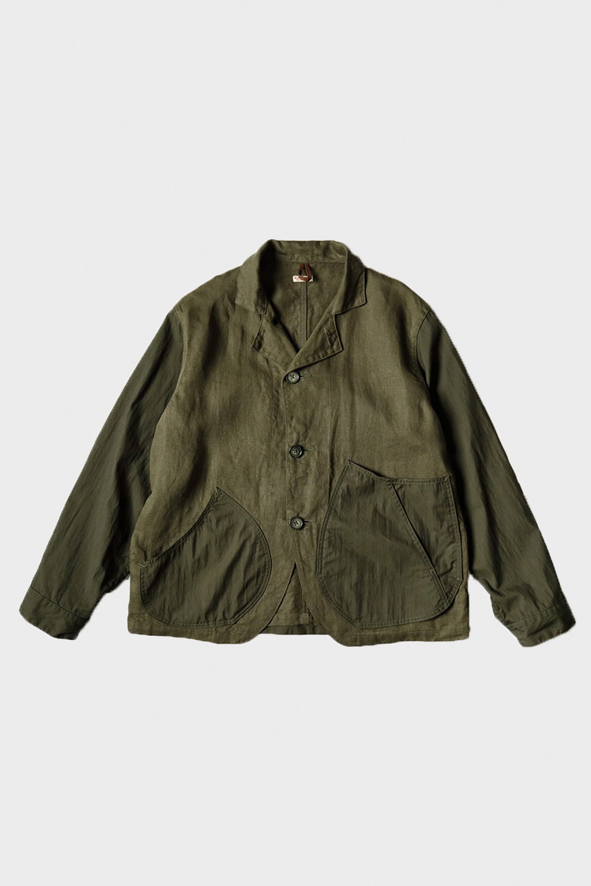 Kapital Linen Chino Cloth x Gabardine RINGOMAN Coverall | Khaki