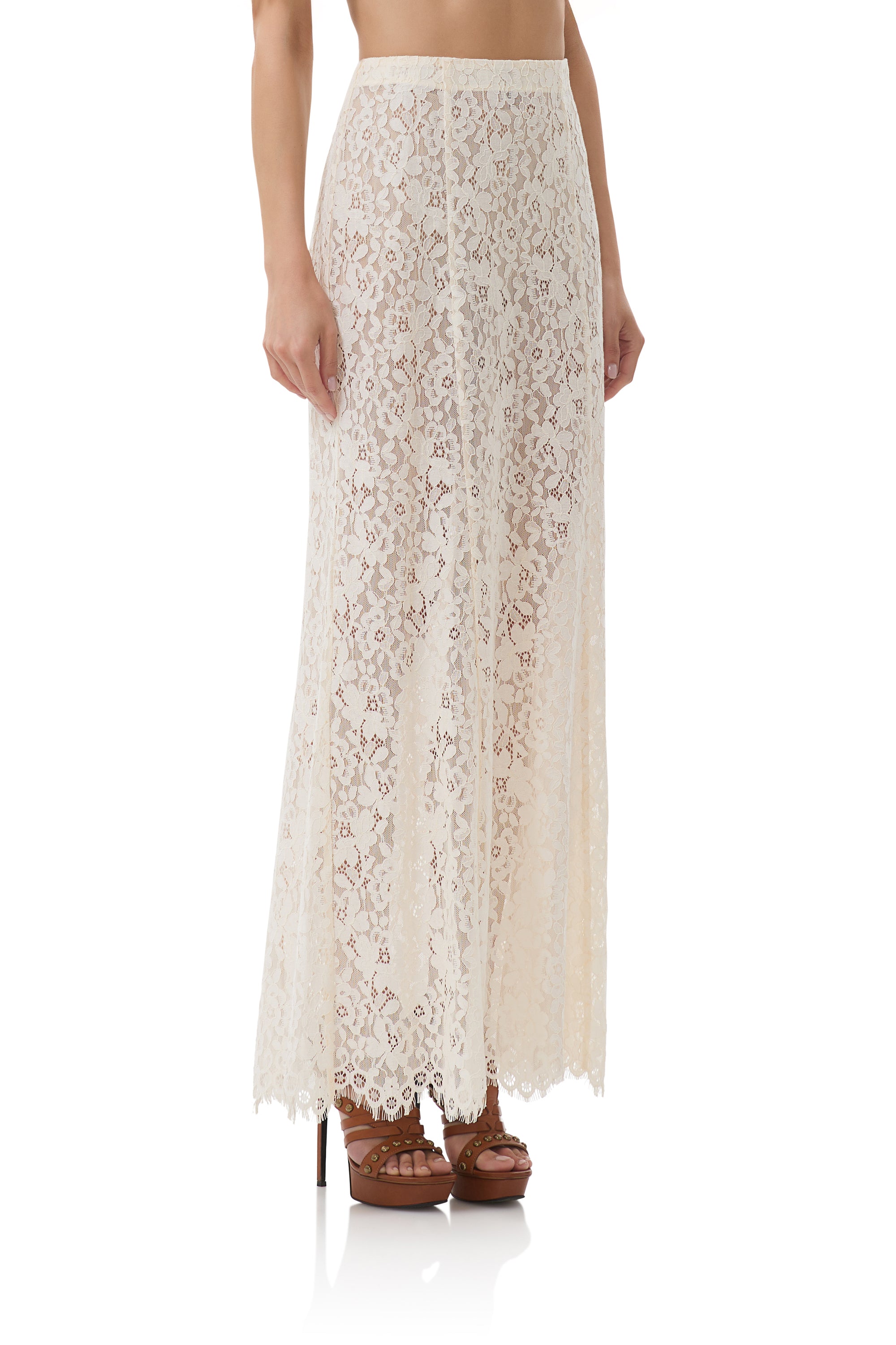 Oxford Skirt - Gardenia – AFRM