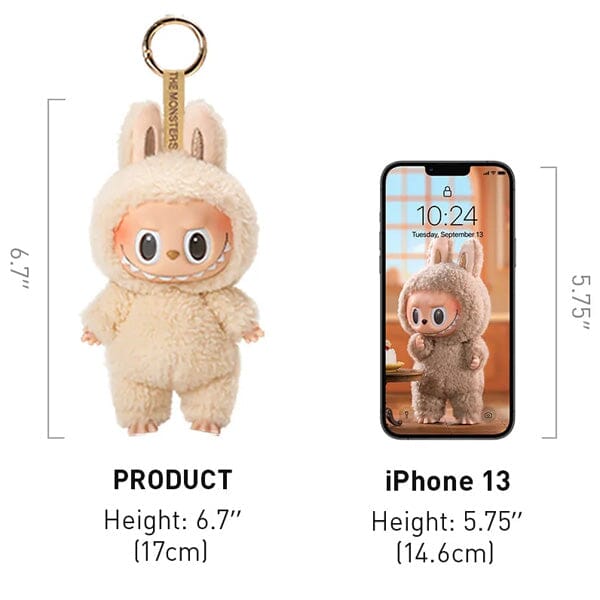 Pop Mart x THE MONSTERS: Exciting Macaron Series Plush Keyring