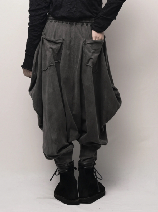 専用⭐︎キャピタル オリーブ サルエルパンツ フリンジ裾