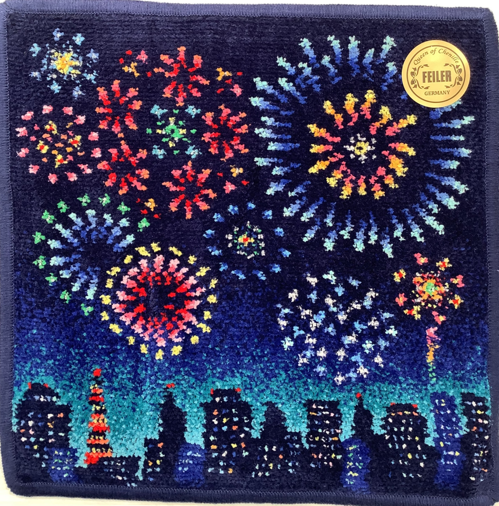 ☆新作ハンカチ☆スパークリングナイト♪ | フェイラー | 松坂屋名古屋