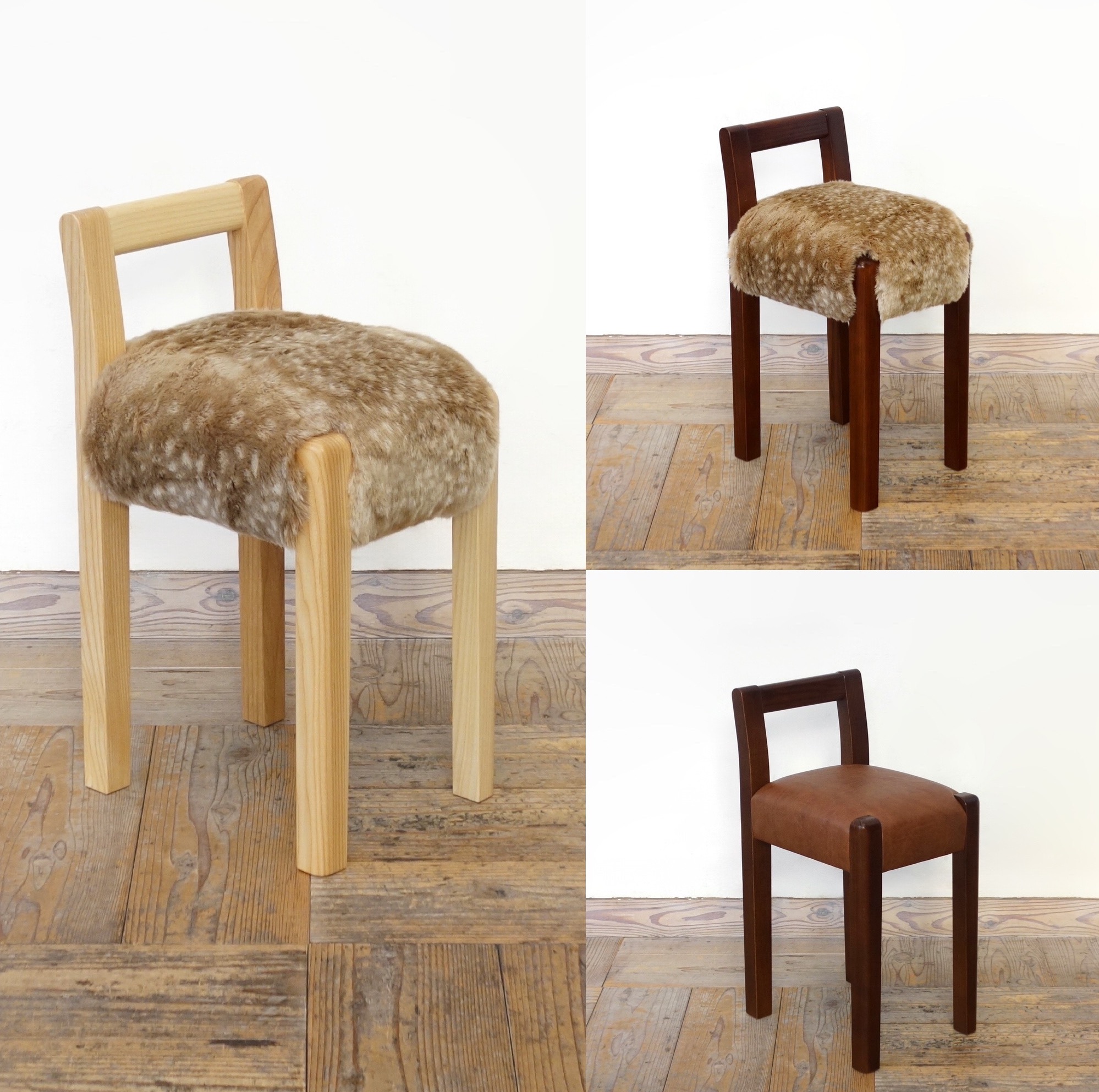 m&m custom performance furniture 角スツール大 m&m custom