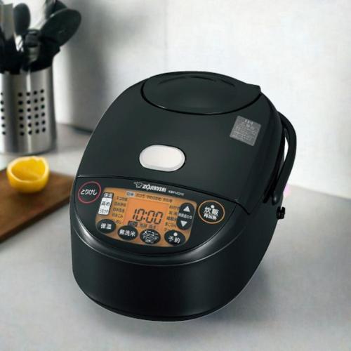 象印 IH炊飯器 極め炊き 黒まる厚釜 NW-VD10-BA ブラック [5.5合炊き